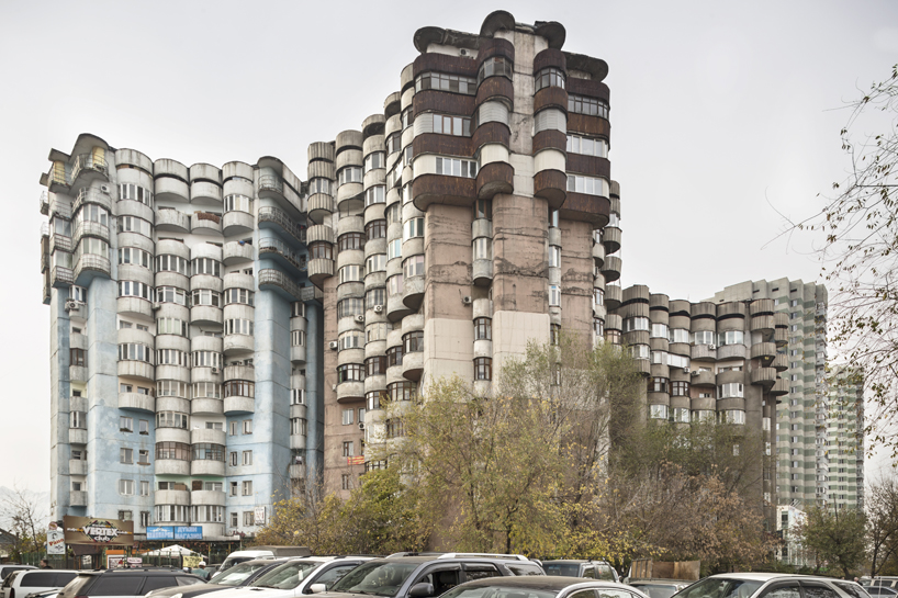‘soviet asia’ depicts the modernist architecture of the USSR