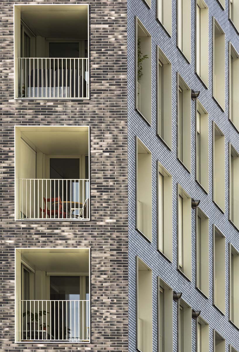 AZC architecture completes construction on 'terrace 9' residential towers in paris