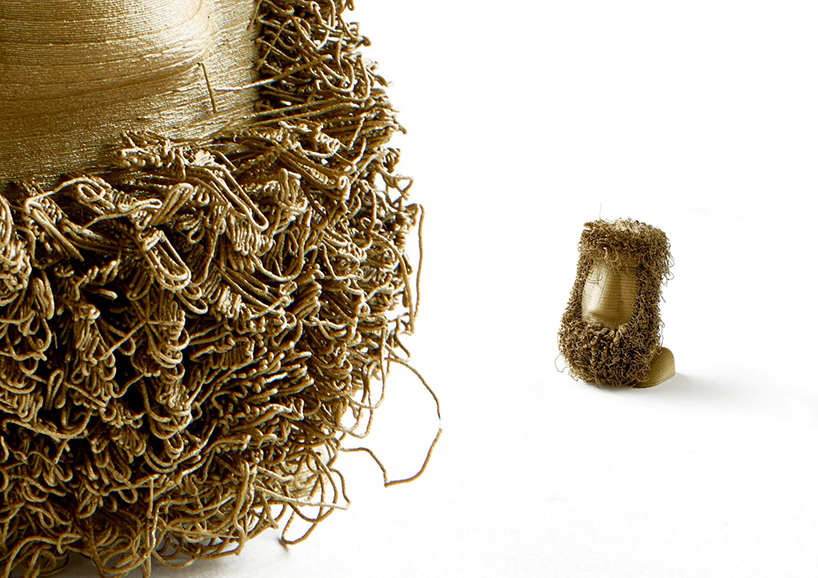 shir atar studio hairline 3d-printing hair biennale interieur 2016 designboom
