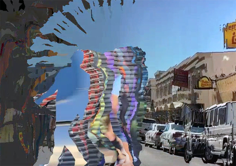 shelley holcomb and alex benzer present interactive here installation at MOCA los angeles