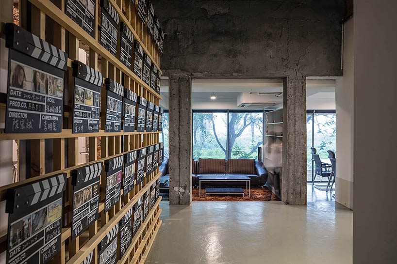 glass + steel additions define beijing film studio by cun-design