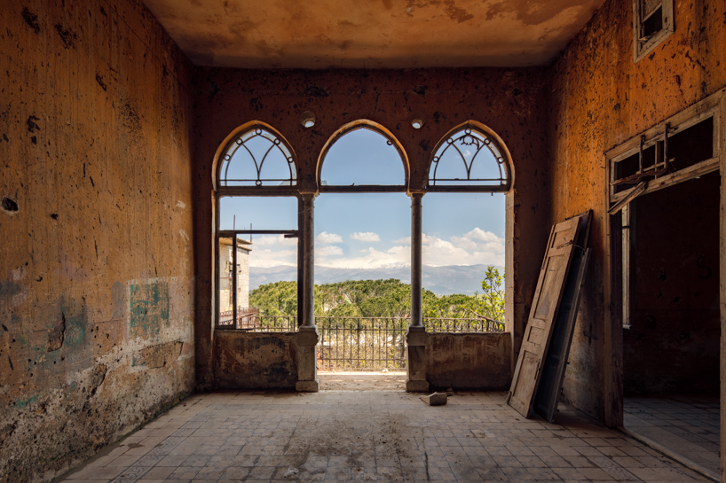 'a paradise lost' by james kerwin reveals the derelict architecture of beirut designboom