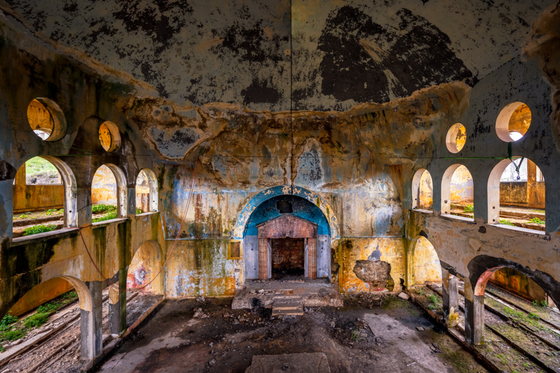 'a paradise lost' by james kerwin reveals the derelict architecture of beirut designboom