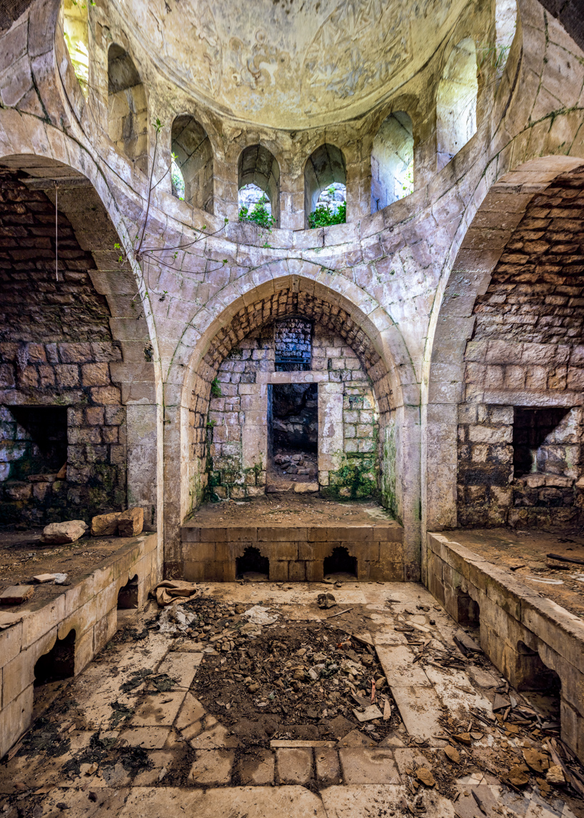 'a paradise lost' by james kerwin reveals the derelict architecture of beirut designboom