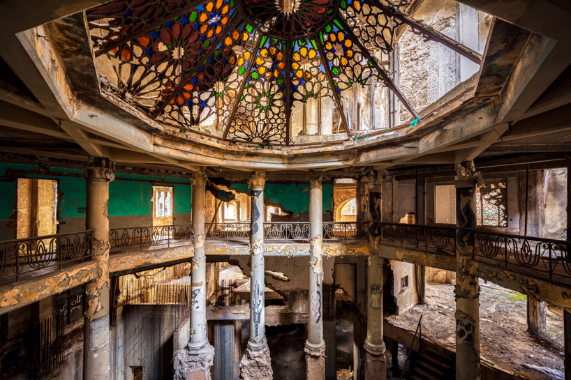 'a paradise lost' by james kerwin reveals the derelict architecture of beirut designboom