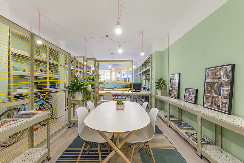 FFWD furnishes the new office in barcelona with terrazzo pieces