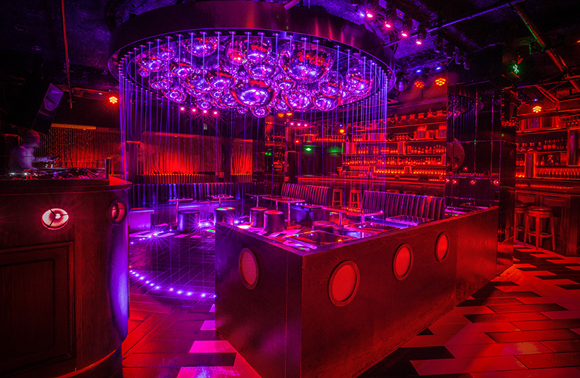 ALL design studio creates retro italian nightclub in shanghai