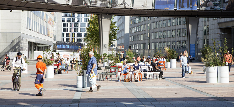 city3 + atelier starzak strebicki + laura muyldermans turn brussels' esplanade into a public, social space