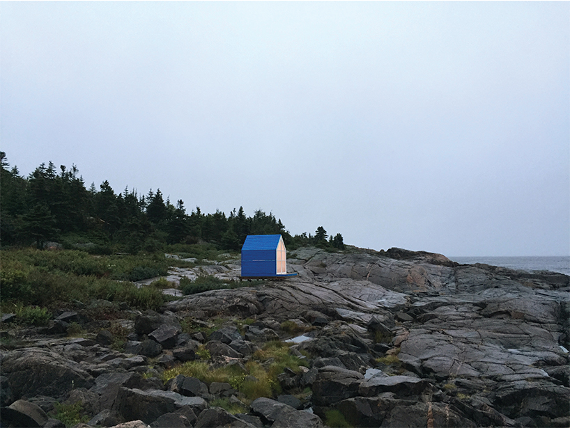 all over quebec in a room with a different view every morning, by l'abri