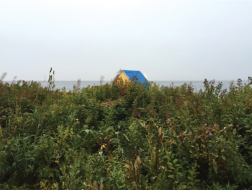all over quebec in a room with a different view every morning, by l'abri