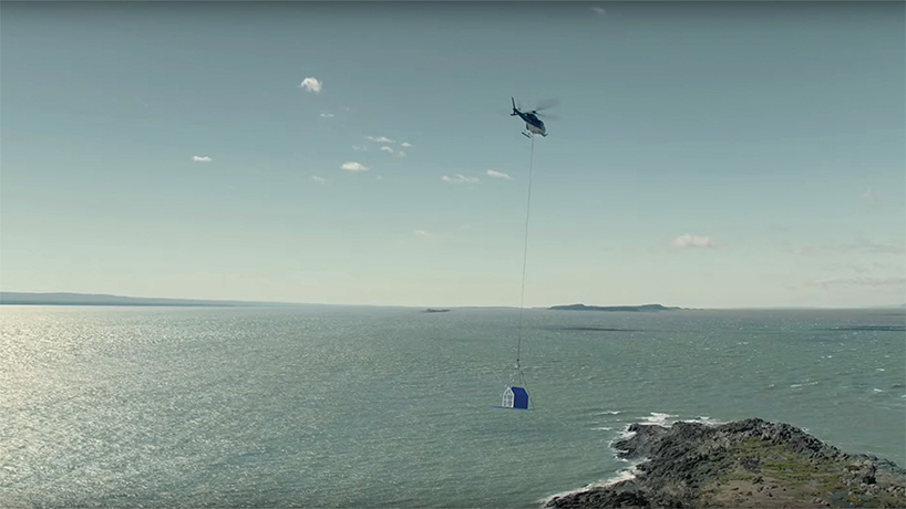 all over quebec in a room with a different view every morning, by l'abri