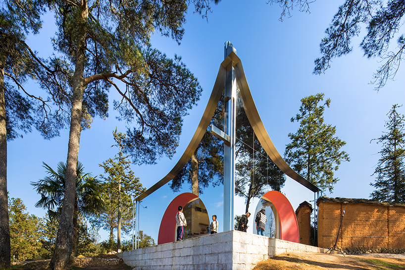 one take architects' coffee studio reflects the landscape and heritage of tangkou, china 