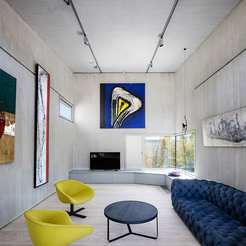 05 AM arquitectura house exhibition space designboom