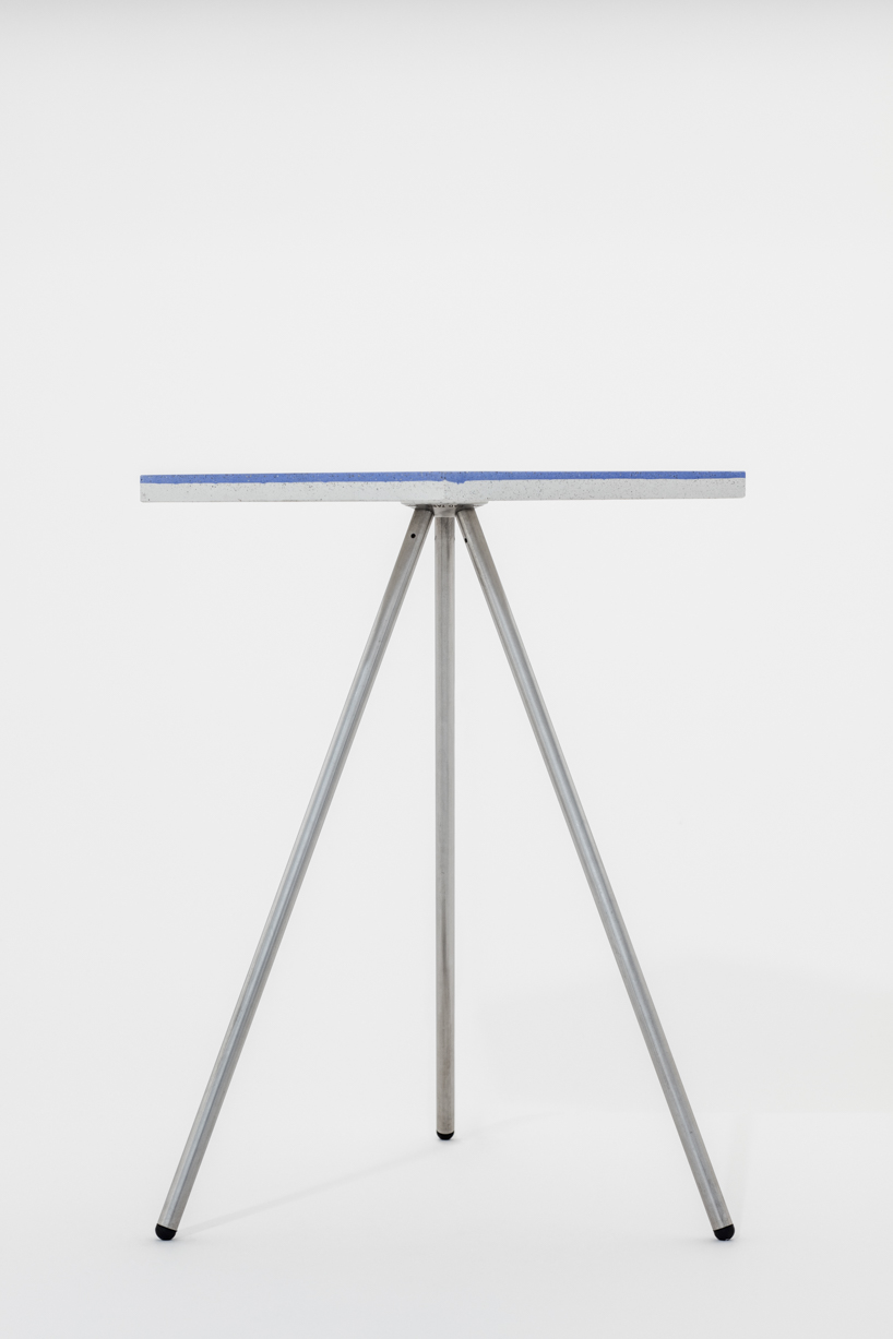 the riad table uses techniques seen in traditional tile manufacturing