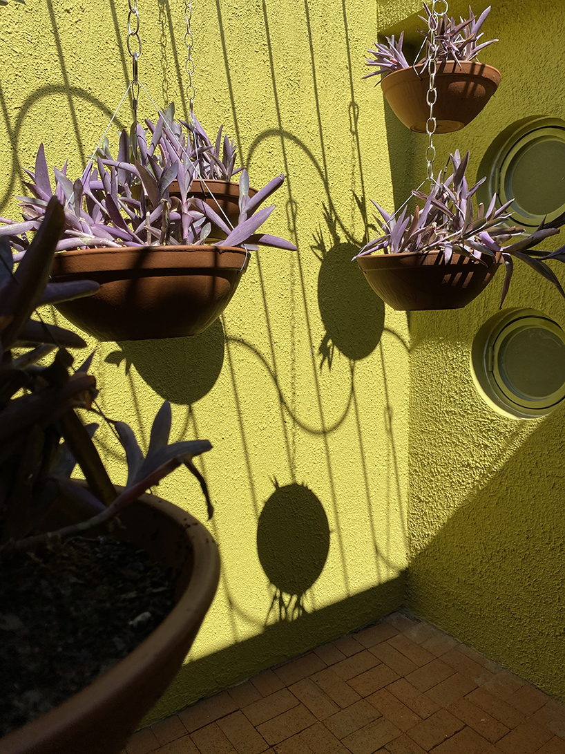 glazed tiles + bold colors decorate this renovated seventies house in mexico