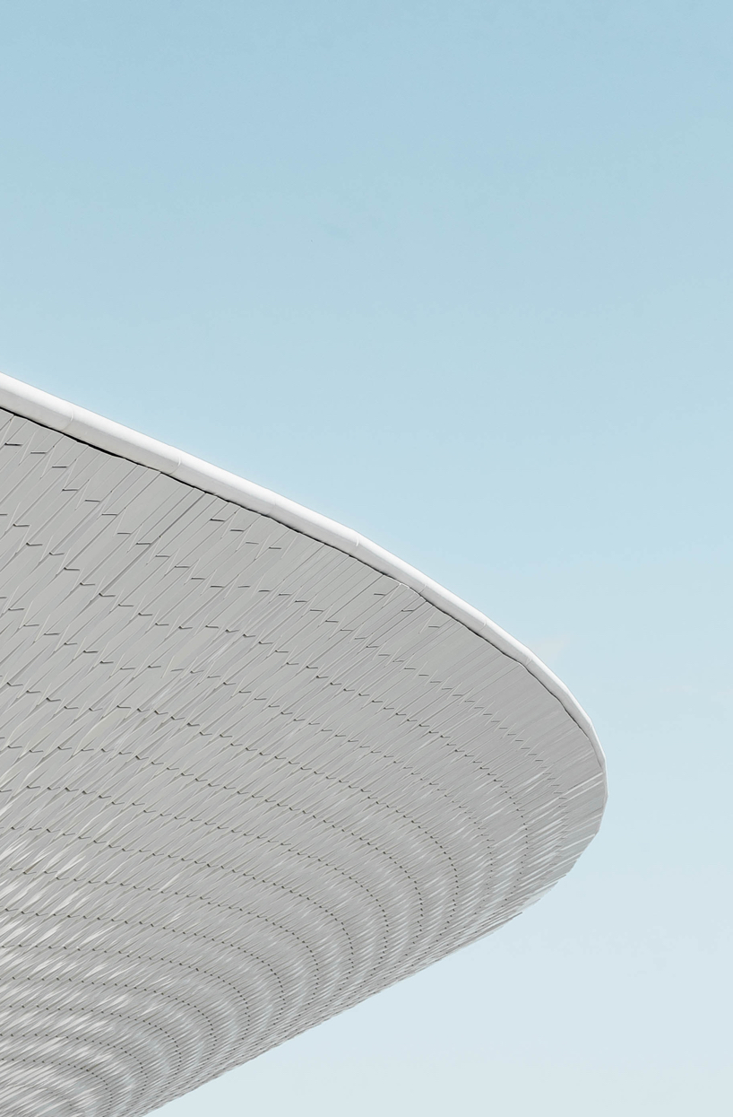 joel filipe explores geometric surfaces of the MAAT museum in lisbon