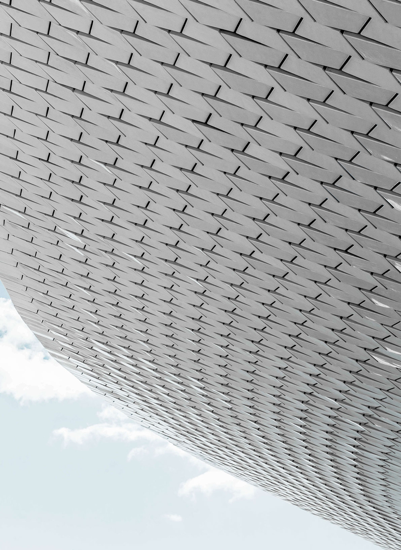 joel filipe explores geometric surfaces of the MAAT museum in lisbon