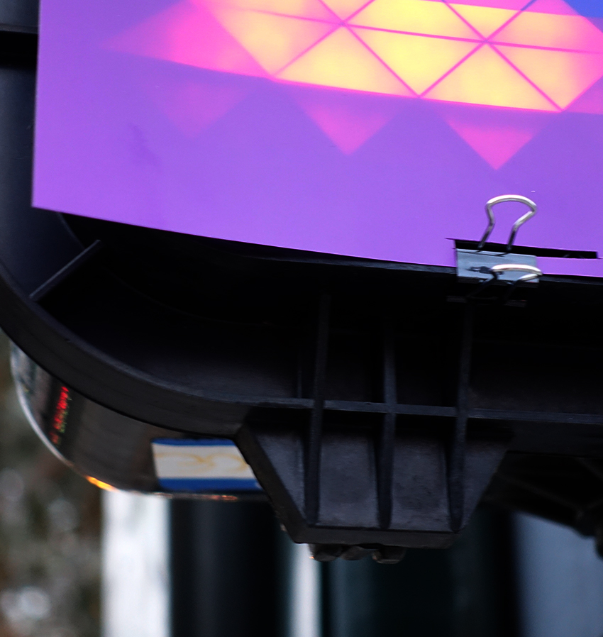 los angeles embraces pride weekend with rainbow-colored pedestrian signals