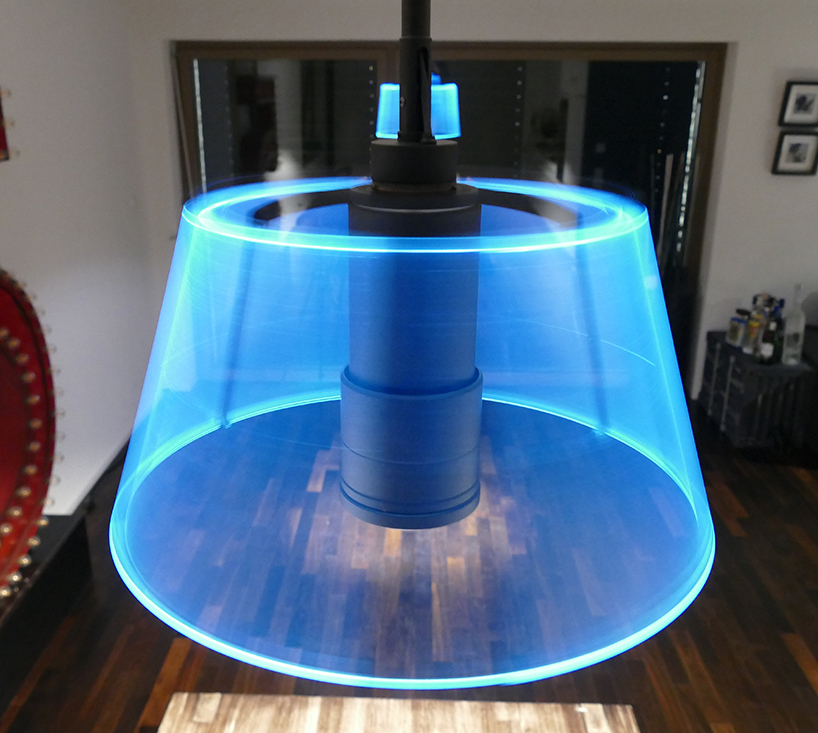 NDF zürich POVLAMP LED light designboom 