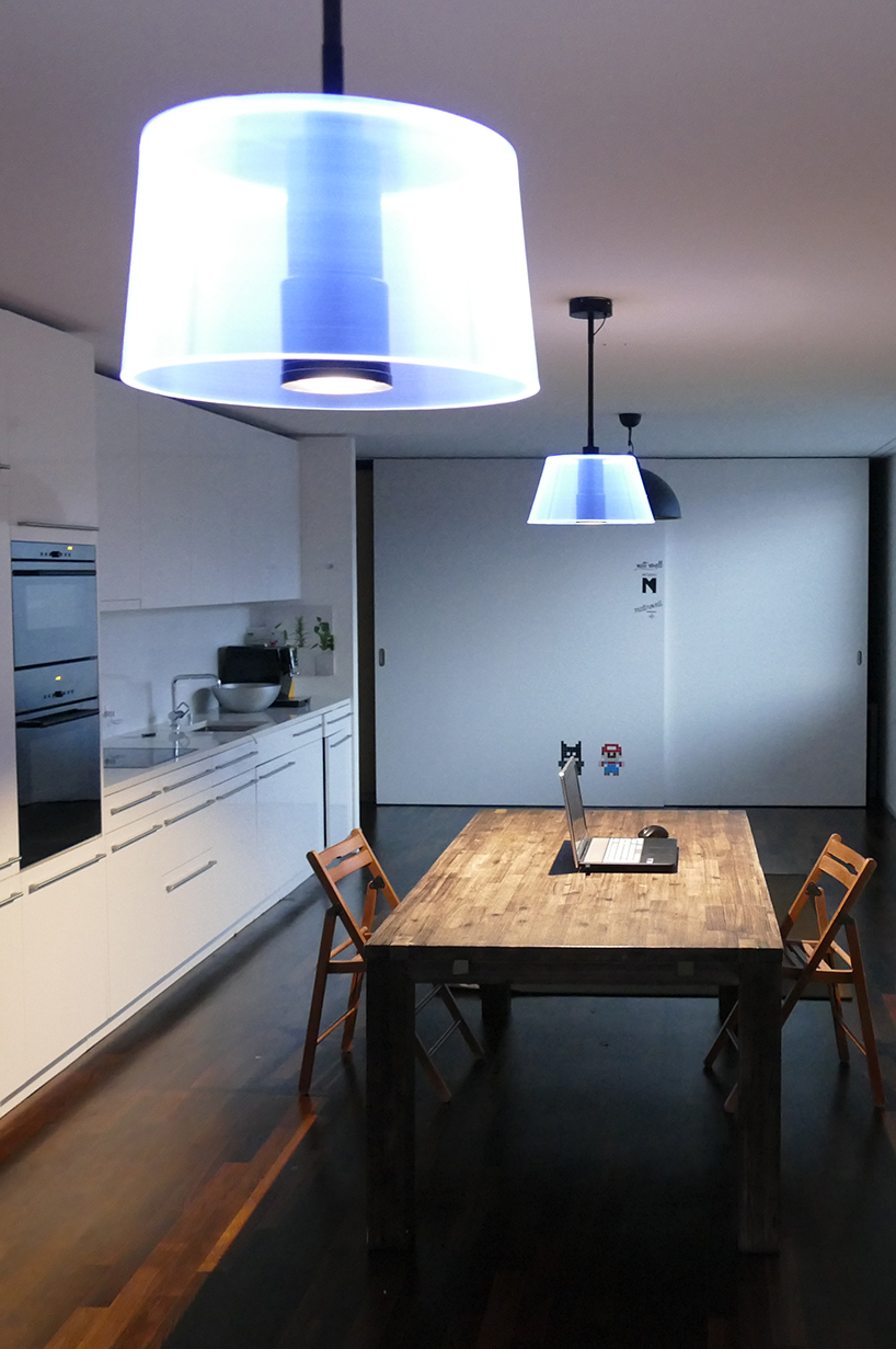 NDF zürich POVLAMP LED light designboom 