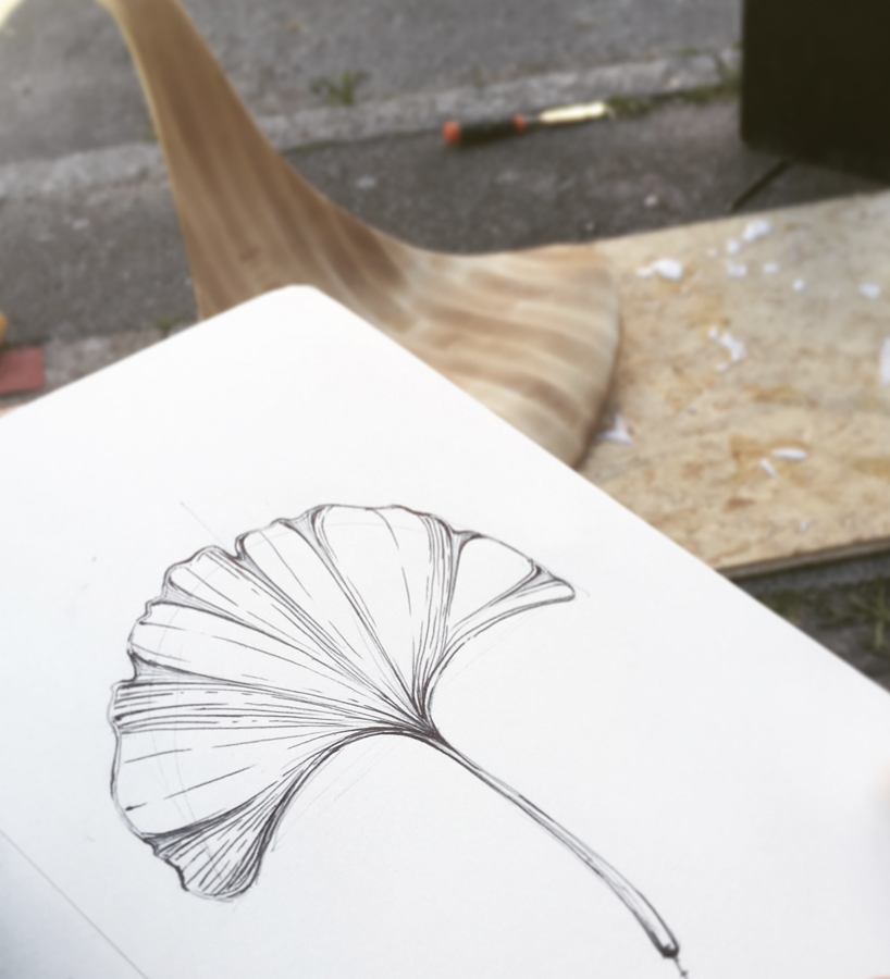 ariel lynne sculpts meditative seat designed in the heart of scandinavia