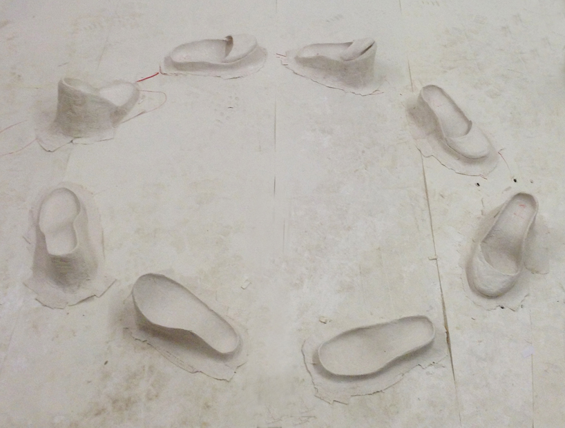 jo cope's 'the language of feet' stretches the art of the cobbler to its limit