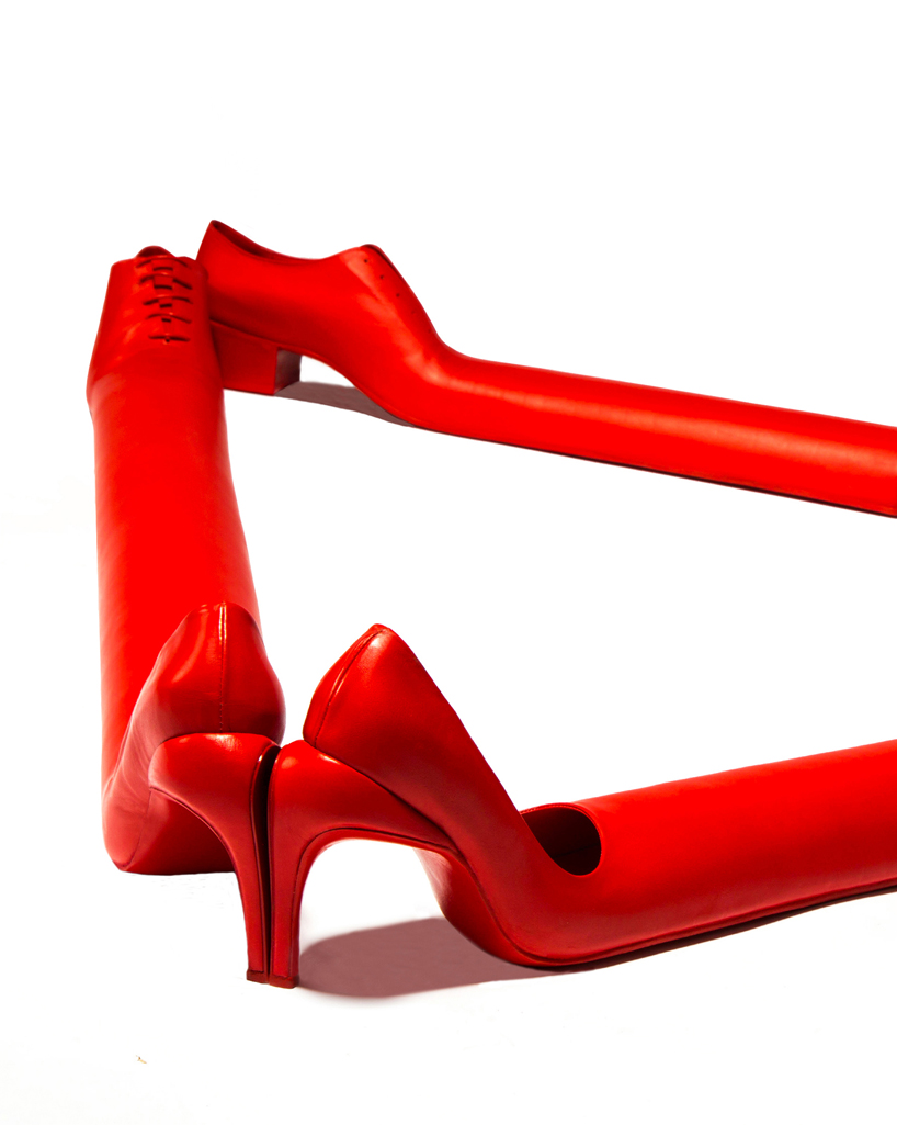 jo cope's 'the language of feet' stretches the art of the cobbler to its limit