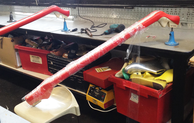 jo cope's 'the language of feet' stretches the art of the cobbler to its limit