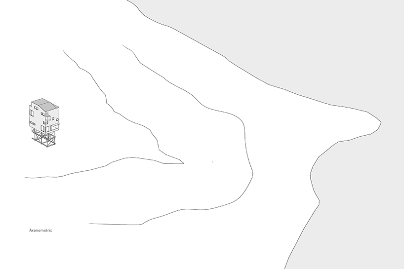 DIN projects pole house manitoba designboom