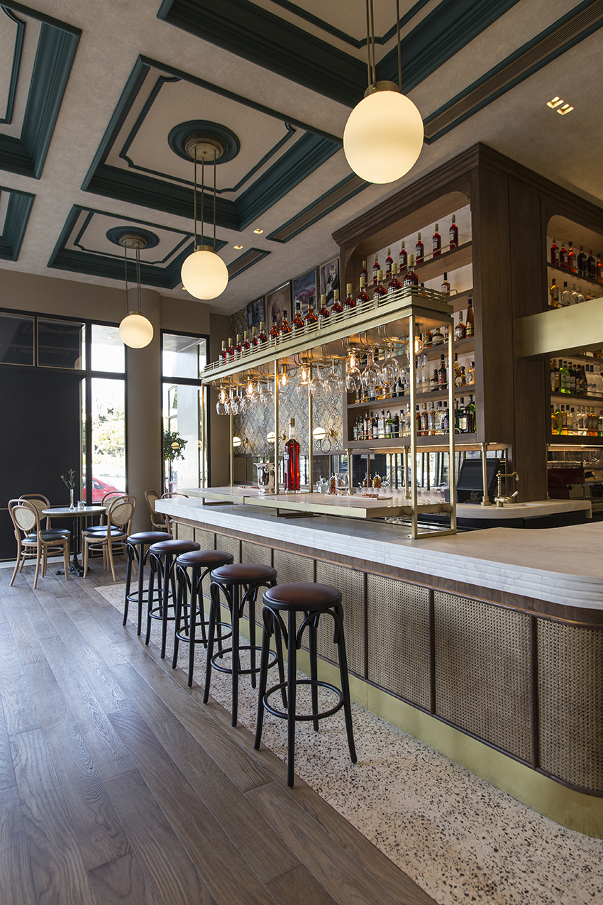papillon bistro by minas kosmidis brings a parisian touch into athenian suburbs