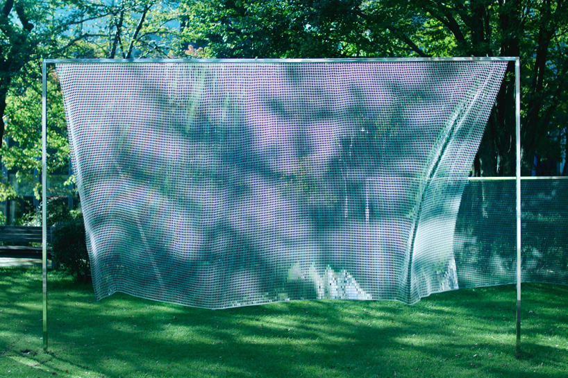 swell installation by we+ vizualizes the movement of wind and light designboom
