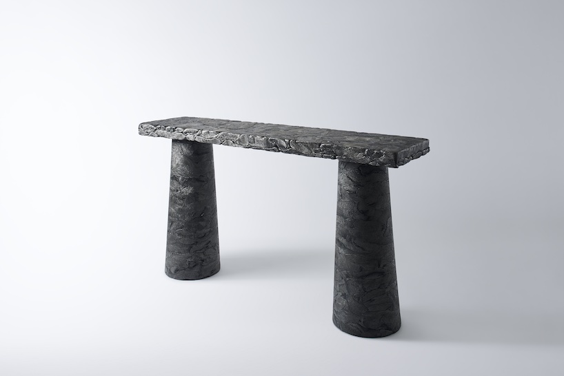 we+ transforms recycling processes to revalue styrofoam waste into monolithic furniture