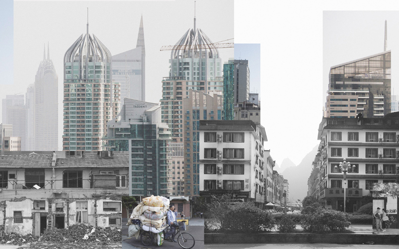leticia lampert's latest series creates a never-ending landscape mixing different cities