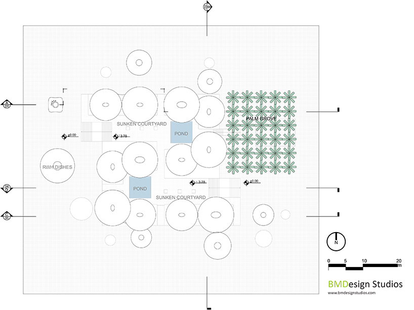 BMDesign's concave roofs offer a solution to water scarcity in iran