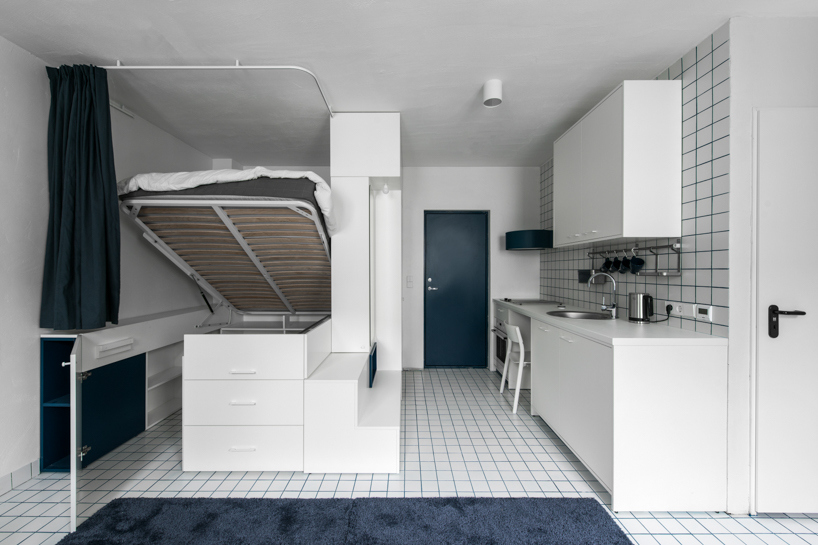 heima architects' 25 sq.m micro-apartments challenge the minimum needs for  comfortable living