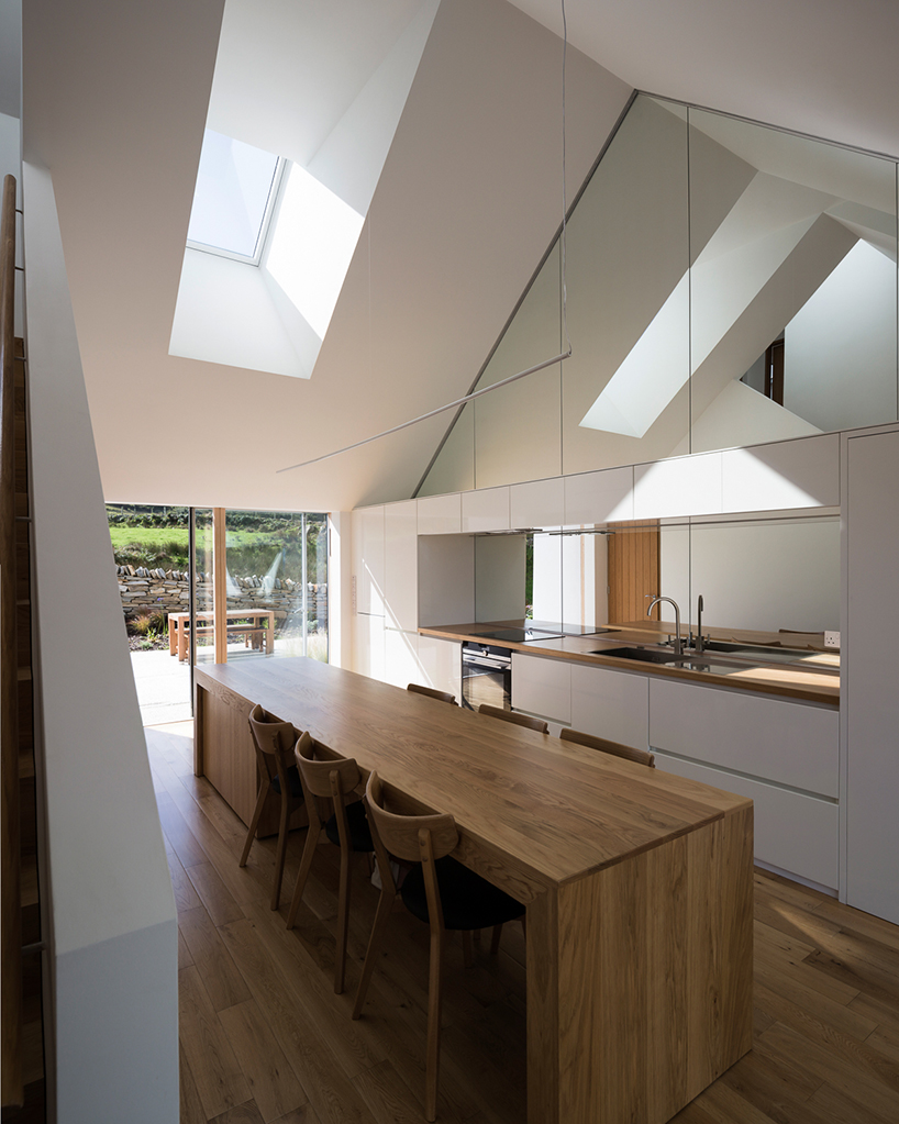 DUA completes cladach house with simple interiors in northwest ireland