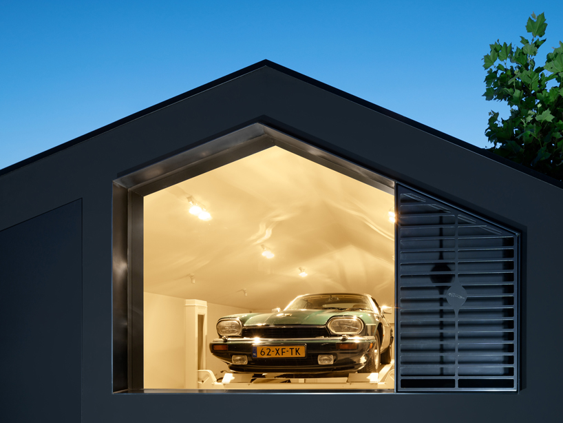 bureau fraai designs a private car showroom and tops up a townhouse in amsterdam 4