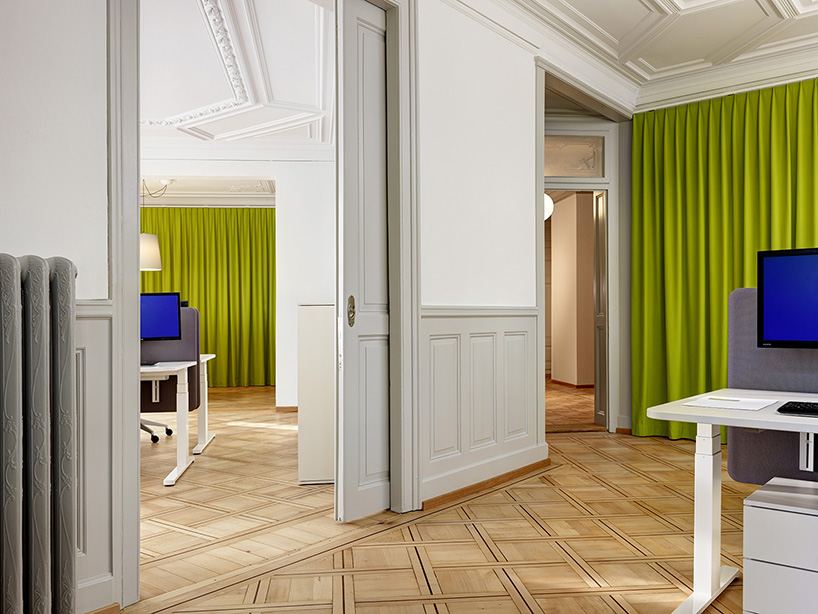 studio gessaga treuvision AG office space zurich designboom