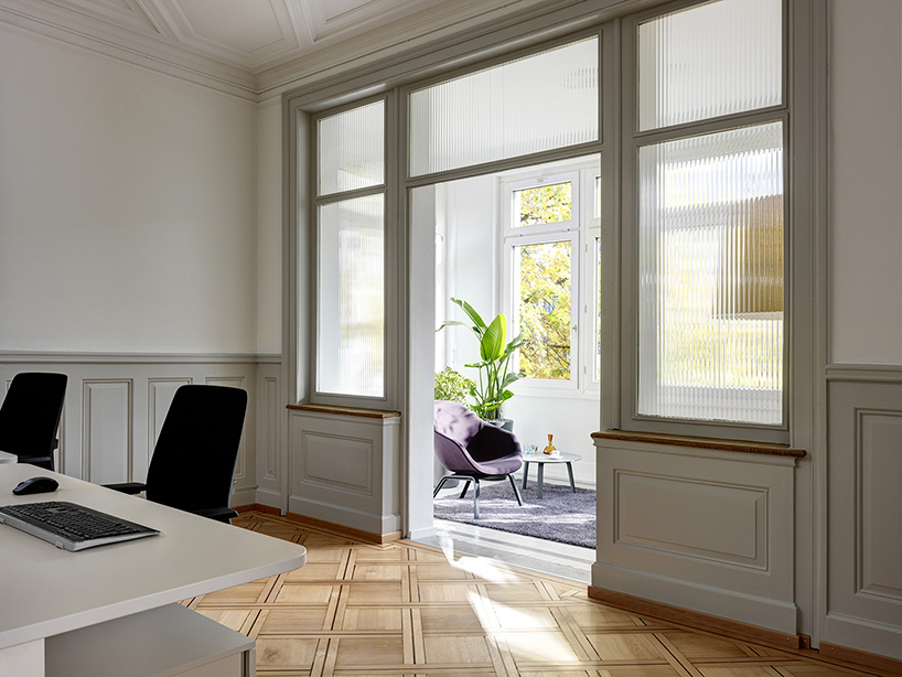 studio gessaga treuvision AG office space zurich designboom