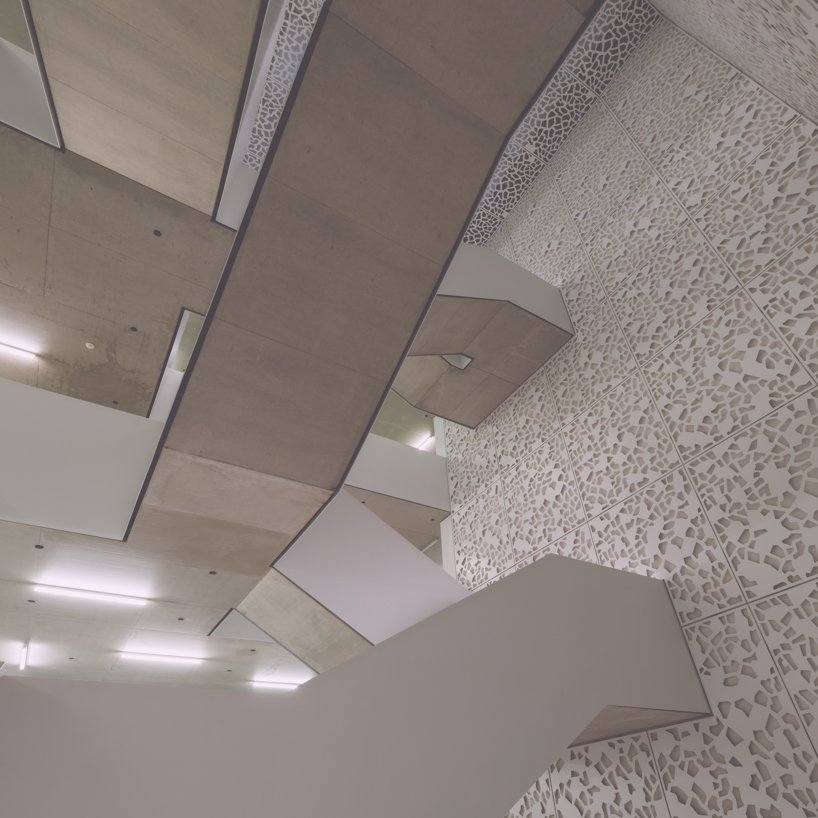florian w. mueller captures the escher-like stairwells of the university of cologne