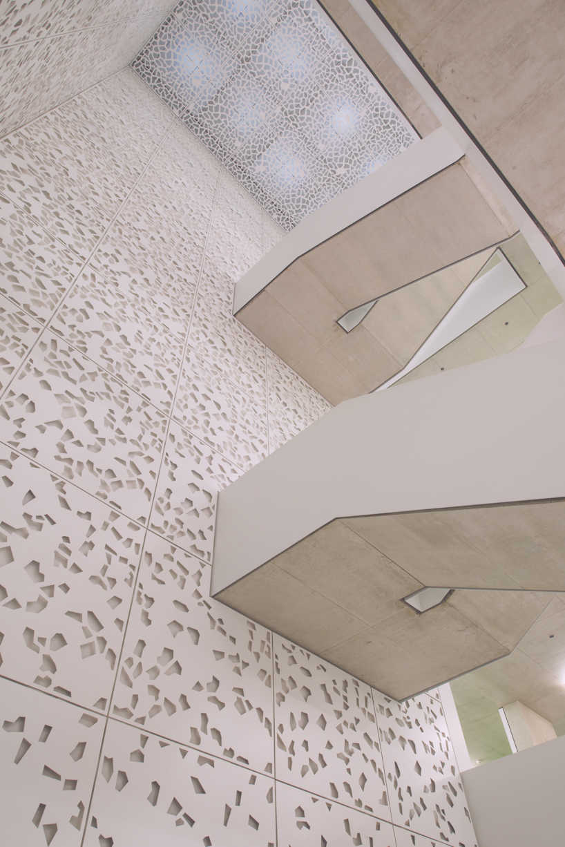 florian w. mueller captures the escher-like stairwells of the university of cologne