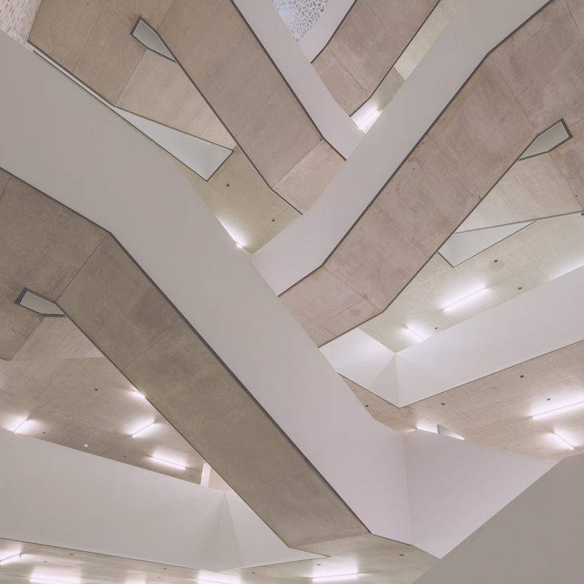 florian w. mueller captures the escher-like stairwells of the university of cologne