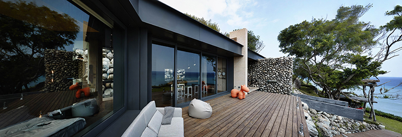 create + think design studio terraces atolan house in taiwan