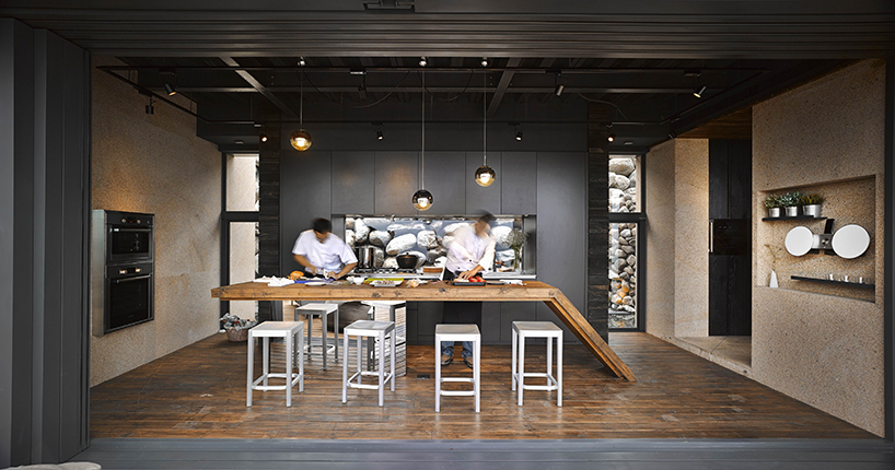create + think design studio terraces atolan house in taiwan