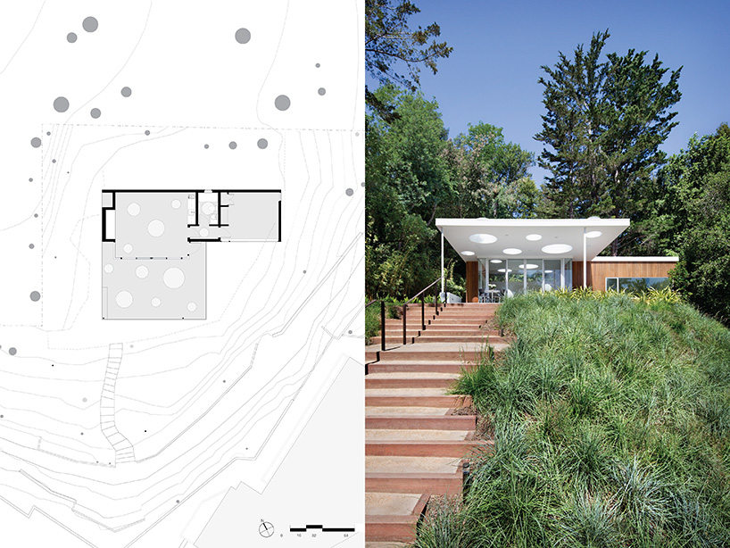 turnbull griffin haesloop guesthouse mill valley designboom