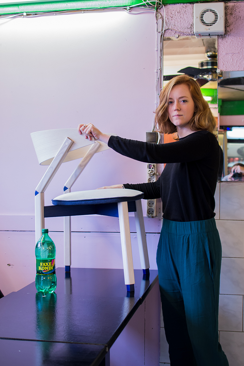 the 'broken chair' by damir krdžović + rebecca norberg finds purpose in imperfection