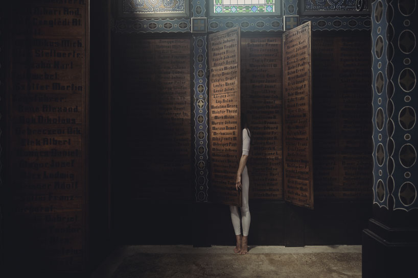 anja humljan embodies yoga as a meditative homage to javorca church in slovenia