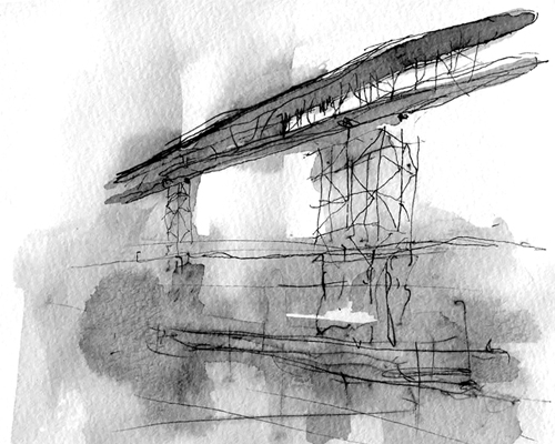 BIVAK's winning 'finish tower' proposal for 2019 world rowing championships