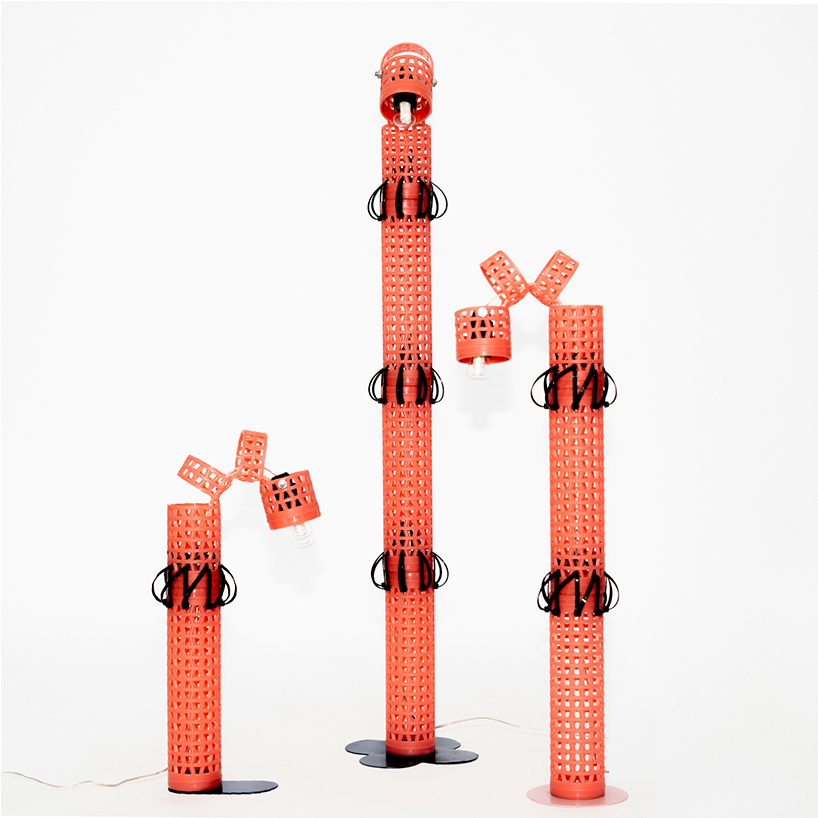tom ugoumenides valorizes waste, reviving discarded plastic and spools as functional objects