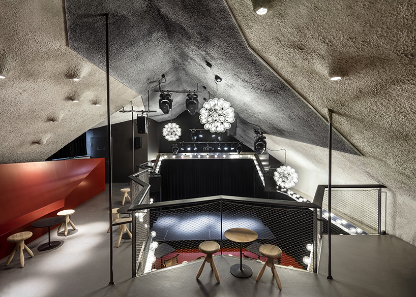 FOCKETYN DEL RIO parterre one bar club kaserne basel designboom